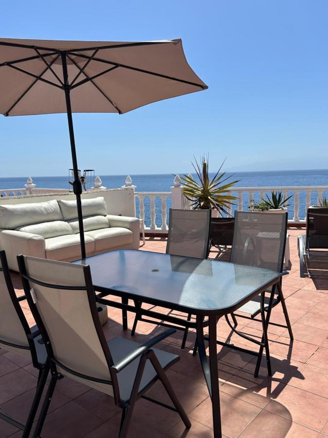 1St Line Sea View & Rooftop - Arena Puerto de Santiago  Exterior photo